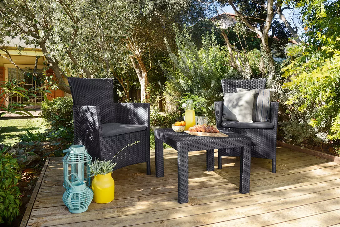 Садові меблі Keter Rosario Balcony Graphite